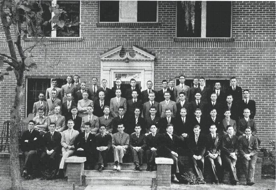 Group Photo in front of House