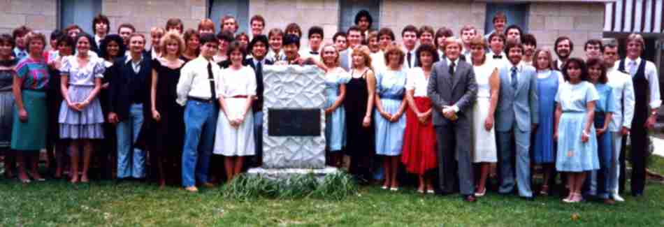 Group Photo in front of House